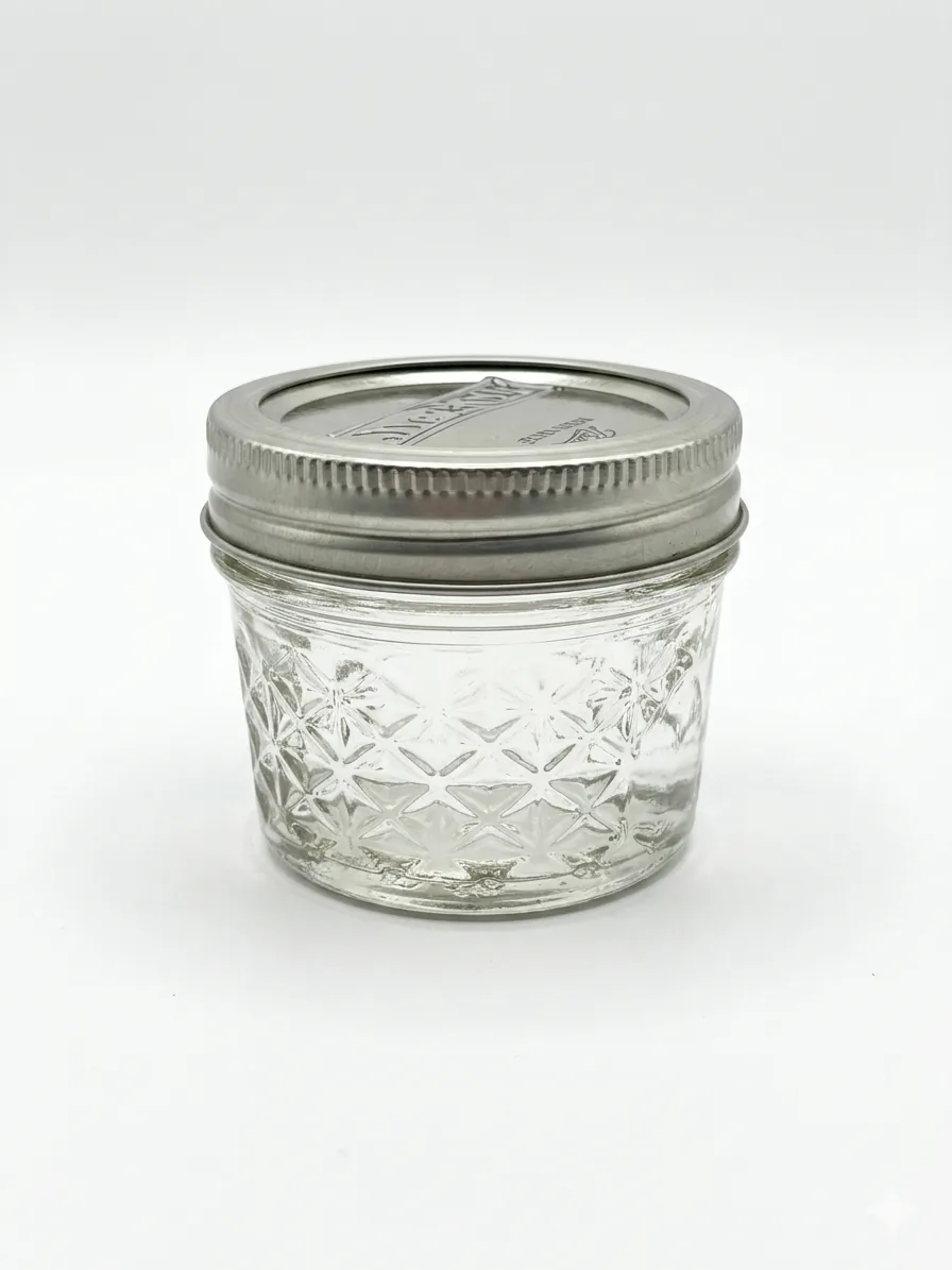 4 oz food-grade mineral oil in a Ball mason jar